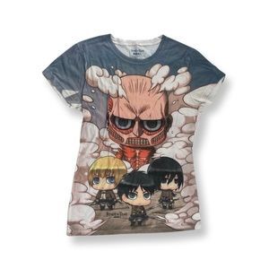 Titan characters shirt